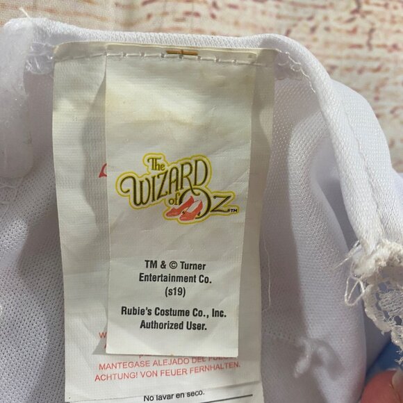 Rubies Costumes The Wizard Of Oz Dorothy Girls Gingham Costume - Medium - Picture 7 of 11